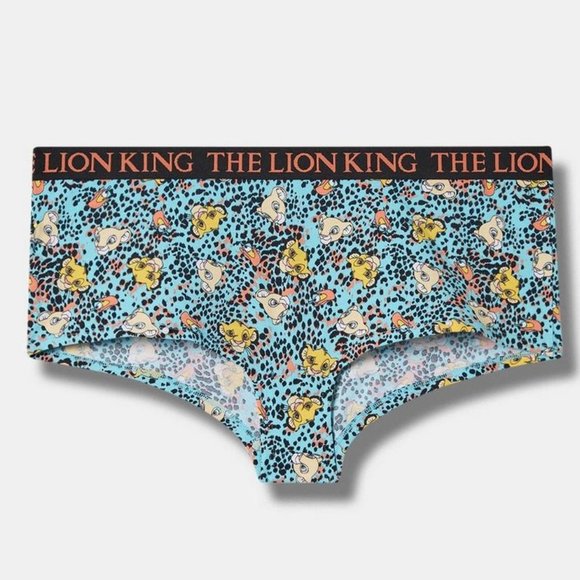 ♥️NWT VINTAGE TORRID DISNEY LION KING BOYSHORT PANTY SIMBA NALA - PLUS SIZE - Picture 3 of 15
